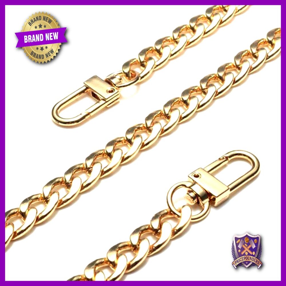 Metal Purse Chain Strap Replacement Classic Elegant Chic Handbag Accessory